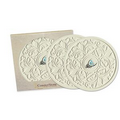 Victorian Lace CoasterStone Absorbent Stone Coaster - 2 Pack (4 1/4")